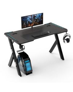 EKKIO RGB Gaming Desk Y Shape Black 100cm