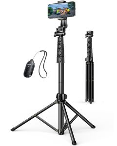 UGREEN 15609 Cell Phone Selfie Stick Tripod 1.7m with Bluetooth Remote