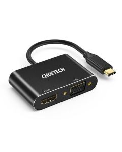 Choetech HUB-M17 USB-C TO HDMI VGA ADAPTER