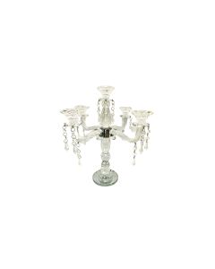 Crystal Candelabra 5 Arms