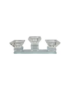 Tea Light Crystal Candle Holder -Small