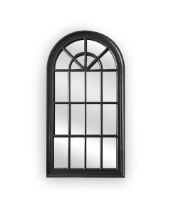 Window Style Mirror - Black Arch 70 CM x 130 CM