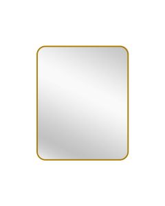 Gold Metal Rectangle Mirror - Small 80cm x 100cm