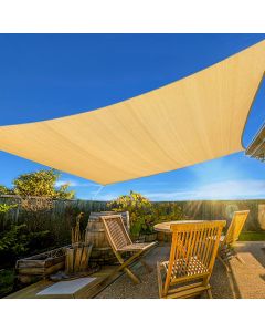 2m x 3m Rectangle Sun Shade Sails for Patios Sun UV Outdoor Canopy Backyard Sunshades