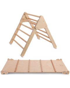 Lifespan Kids Pikler Climbing Frame Package with Slide & Triangle