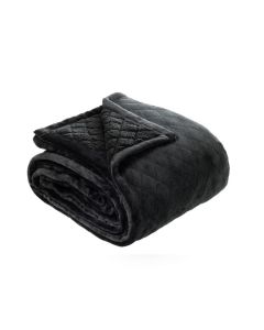 Bianca Mansfield Blanket Charcoal Single/Double