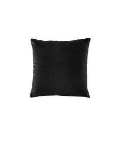 Bianca Vivid Coordinates Velvet Square Cushion Black