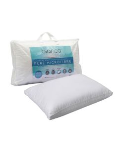 Bianca 1200g Relax Right Pure Microfiber High Profile Standard Pillow 49 x 72cm