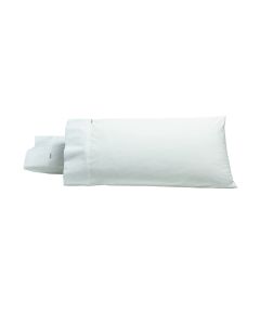 Bianca Pair of Heston Cotton Percale King Pillowcases White