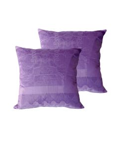 Bianca Pair of European Pillowcases Trendon Purple 65 x 65 cm