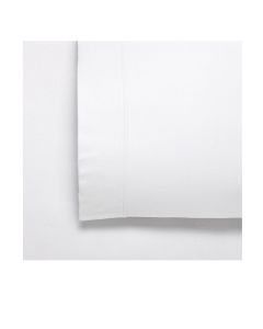 Bianca Fletcher Flannelette Cotton Sheet Set White Double