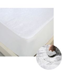 Accessorize Cotton Top Waterproof Mattress Protector Double