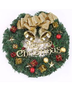 Christmas Wreath Door Garland Decoration Front Door Hanging Flowers Tree Decor(J1-4)