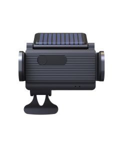 Solar Powered Electric Automatic Clamping Car Phone Holder Hands Free Clip Phone Mount