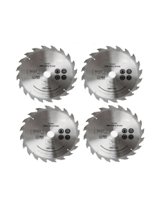 4x 250MM Circular Saw Blade 20T Disc Saw Blade Wood Timber Cutting 30/20/16mm