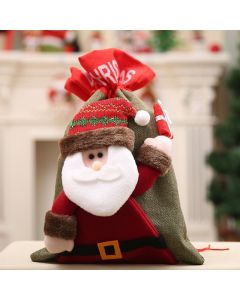 New Christmas Large Jumbo Felt Santa Sack Children Xmas Gifts Candy Stocking Bag, Santa (56x35cm)