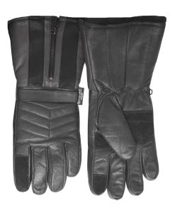 3M Winter Motorbike Bike Waterproof Gloves Leather Motor Bicycle Motorcycle - Black - L