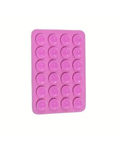 3M Silicone Phone Case Mount Pad Suction Cup Hands Free Holder Adhesive - Pink