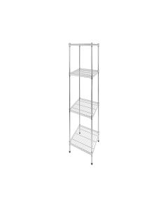 Modular Wire Storage Shelf 350 x 350 x 1800mm Steel Shelving