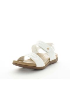 AEROCUSHION Women's MENDRA Sandals White Shoe 38EU