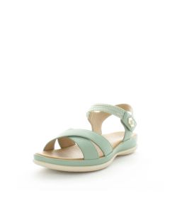 AEROCUSHION Women's MIRINA Sandals Green Shoe 39EU