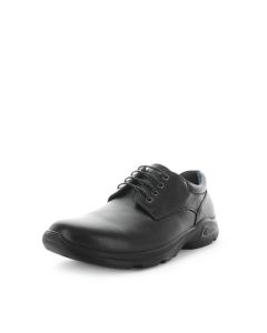 WILDE SCHOOL Boy's JAG2 School Black Shoe 46EU