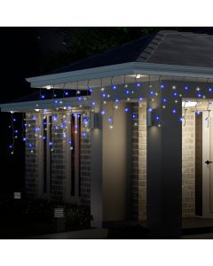 300 LED Icicle Flashing Lights available in 4 Colors - Cool White