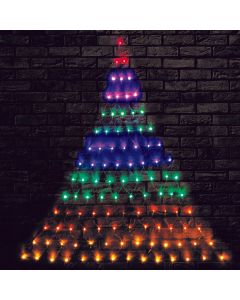 LED Christmas Tree Rainbow Wall Net Lights