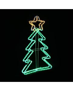 LED Ropelight 3D Tree Cool Twinkle Lights