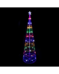 LED Digital Strands Tree 2.4m Multi-Color