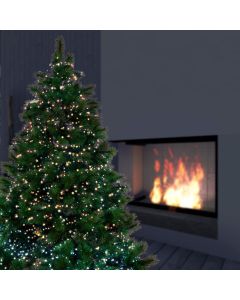 2000 LED Sparkle Tree Lights – 50m, available in 2 Colors - Multicolor