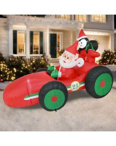 Airpower Santa Race Car 225cm