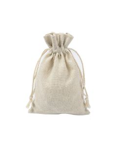 10-Piece Cotton Linen Drawstring Gift Bags