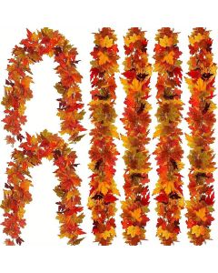 2M Artificial Fall Maple Leaf Garland