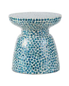 SANTORINI SHELL STOOL/SIDE TABLE