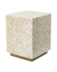 HAYMEN SQUARE SHELL STOOL/TABLE