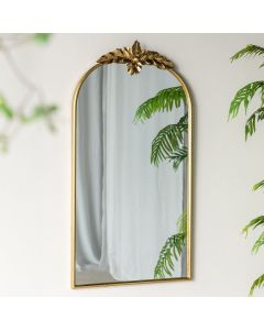 MARION TALL GOLD WALL MIRROR