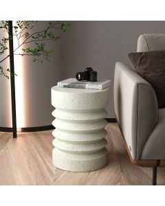 LOLA CEMENT SIDE TABLE