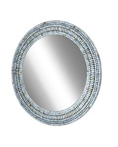 COOPER MOTHER OF PEARL HAND MADE MIRROR