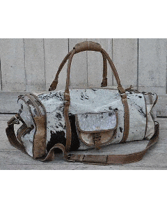 COWHIDE OVERNIGHT BAG