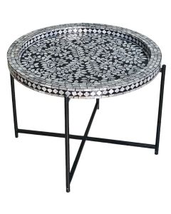 MOTHER OF PEARL NOIR OPULENCE COFFEE TABLE