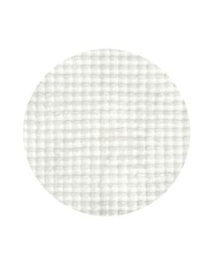 Bubble Washable Rug - White 100X100Cm