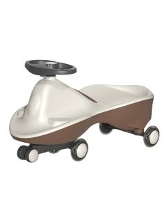 Moka White-Glide Walker Swing Car Twist Car Rind On Toy Italian Designer For Children Outdoor