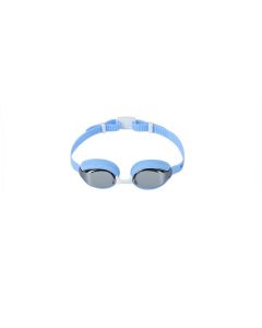 Junior mirrored lens swimming goggles silver