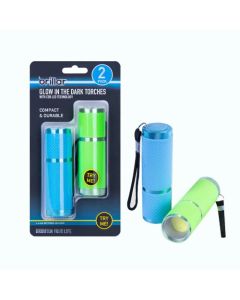 Duo - 2 Pack Glow-in-the-Dark Flashlights