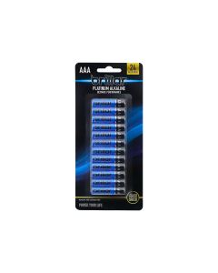 24 Pack of AAA Platinum Alkaline Batteries