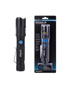 Brillar Investigator 1000 Lumens Rechargeable USB Flashlight