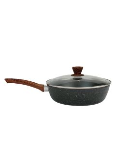 28cm PFOA Free Non-Stick Saute Pan with Lid