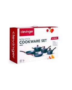 Clevinger 5 Piece Non-Stick Cookware Set