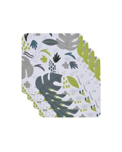 Clevinger Set of 4 MDF Coasters Monstera